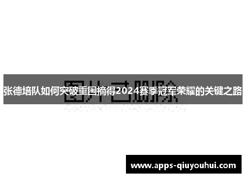 张德培队如何突破重围摘得2024赛季冠军荣耀的关键之路